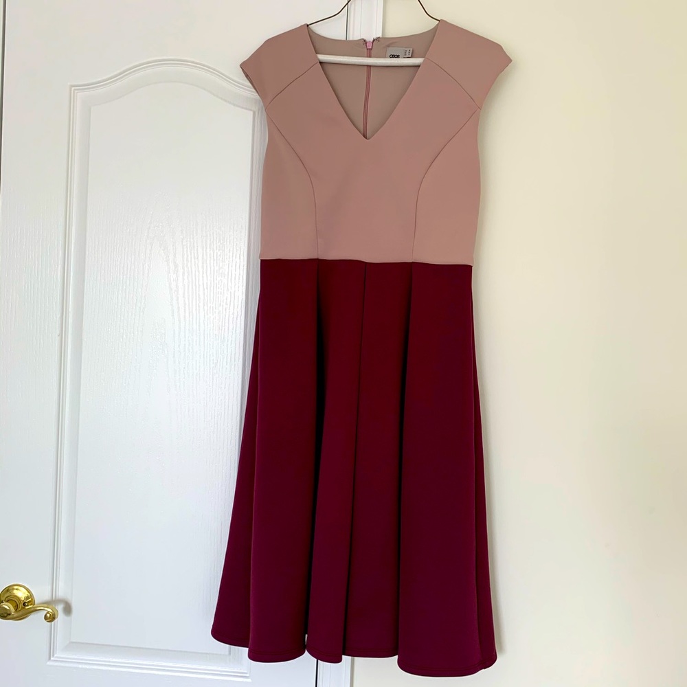 ASOS colorblock dress